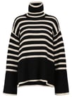Signature Striped Turtleneck Sweater