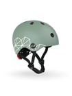 Helmet With Green Lines