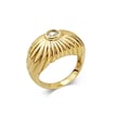 Gisele Ring, 18ct Gold Plated, Cubic Zirconia