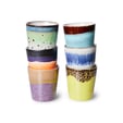 70s Ceramics Coffee Mug Pluto (Set of 6)