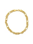 Women's 18 Karat Yellow Gold Link Chain Bracelet