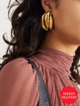 Banana Gold-Tone Earrings