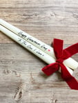 Personalised Handwritten Candles 