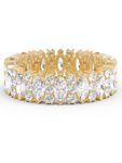 Marquise & Round Diamond Full Eternity Ring