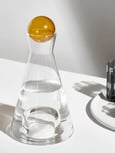 Clear & Amber Carafe