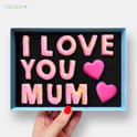 Vegan Letterbox Message Iced Cookies 