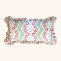 Frilled Cushion In Madame Ziggle 