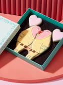 Love Birds Iced Biscuits