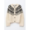 Mohair-Blend Cardigan 