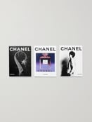 Chanel Set Of Three Hardcover Books