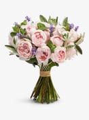 Simply Peony Pink Roses Medium Bouquet