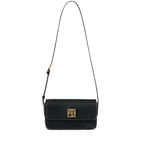 Elly High-Shine Leather Crossbody Bag