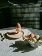 Egg Cup Plate 