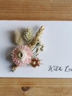 Dried Flower Postcard 