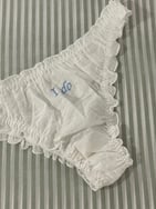 Embroidered Thong 