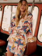Elouise Jacket With Ikat Embroidery 