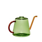Flora Watering Can in Green and Amber