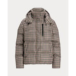 Houndstooth Quilted Down Jacket 