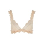 Love Lace Panelled Soft-Cup Bra