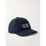 Embroidered Cotton-Canvas Baseball Cap