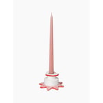 Pink Star Heart Candle Holder 