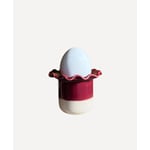 Red Ceramic Egg Cup