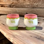 mf Hand-Painted Spicy Marg Glasses