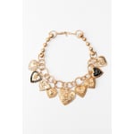 Necklace With Heart Charms 