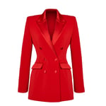 Monica Red Blazer