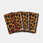 Leopard Ric Rac Napkins 