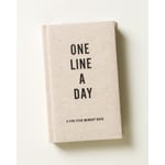 One Line a Day Memory Book 