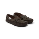 Harris Tweed Suede Moccasin 