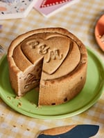 Personalised Valentines Cookie Pie For Two