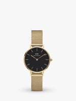 Gold Plated Stainless Steel Watch