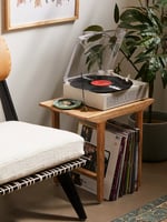 UO Exclusive Cream Ryder Record Player With Bluetooth Input & Output 
