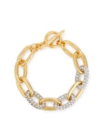 Crystal-embellished Chain Bracelet