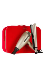 Platinum+ & Helios Limited Edition - Hair Straightener & Hair Dryer In Champagne Gold