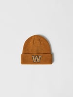 Kids/ Knit Beanie with Initial Detail