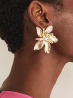 Statement Flower Stud Earring