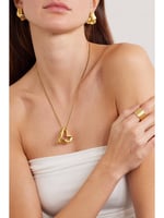 The Heart Is Not A Metaphor Recycled Gold Necklace