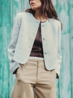 Short Textured Jacket