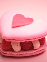 Rose Water & Raspberry Macaron 