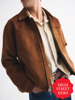 Vegan Suede Jacket