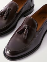 Tasselled Leather Loafers 