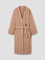 Stripe Cotton Robe 