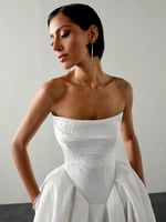 Romelle Floral Brocade Gown 