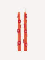 Floral Candles Set of Two