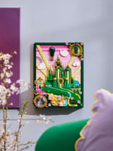 Wicked Emerald City Lego Art