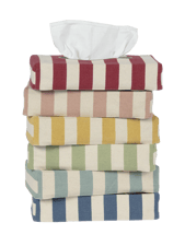 Tangier Striped Tissue Box