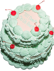Lily Vanilli Wedding Cake 